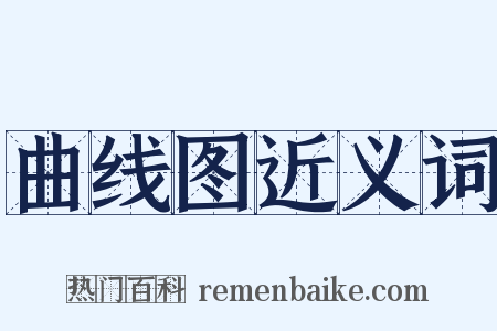 曲线图近义词是什么意思的图片